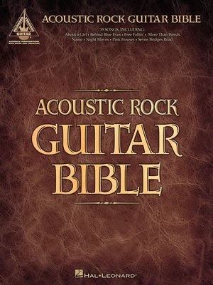 cover image of Acoustic Rock Guitar Bible (Songbook)